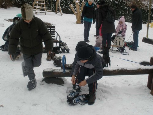 Bruslení ve Žlebě - 31.12.2010